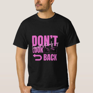 Herr T-Shirt Titta Inte Bakåt