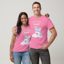 Herr-T-shirts till en magisk födelsedagsfest. T Shirt
