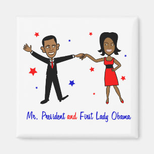 Herr talman och Dam Obama! Magnet