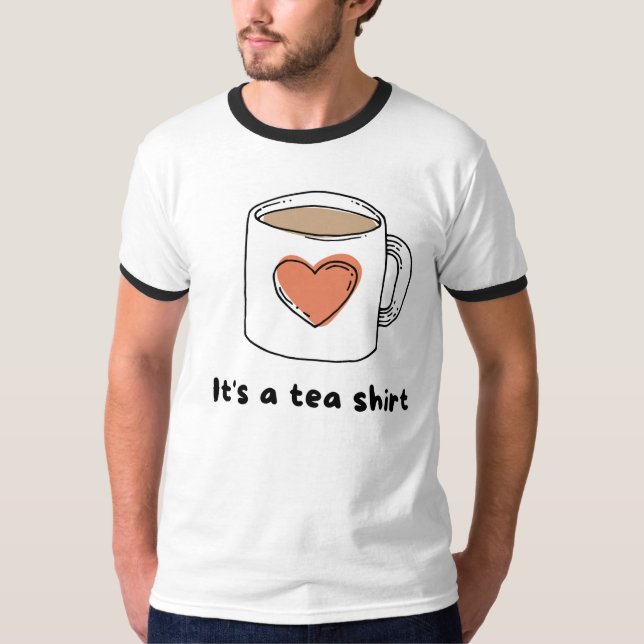 Herr tee-shirt t shirt (Framsida)