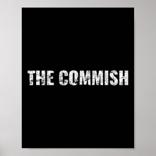 Herr The Commish T-shirt - Fantasy Football Commis Poster