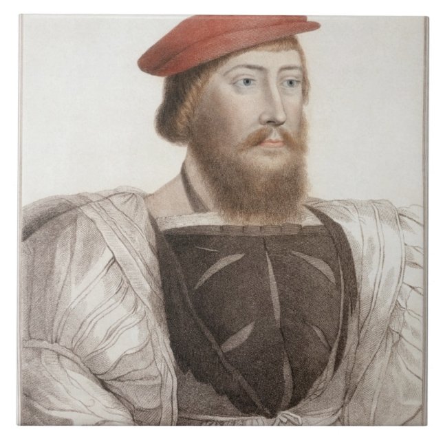 Herr Thomas Boleyn (1477-1539) som inristas av Kakelplatta (Framsidan)