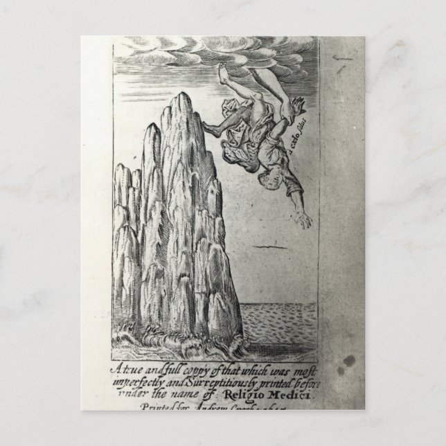 Herr Thomas Browne, 1645 Vykort (Framsida)