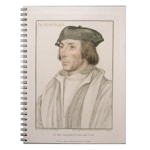 Herr Thomas Elyot (c.1490-1546) som inristas av Anteckningsbok Med Spiral