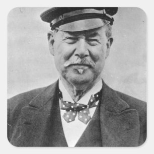 Herr Thomas Lipton Fyrkantigt Klistermärke