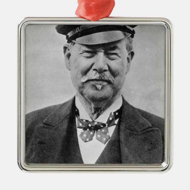 Herr Thomas Lipton Julgransprydnad Metall (Framsidan)