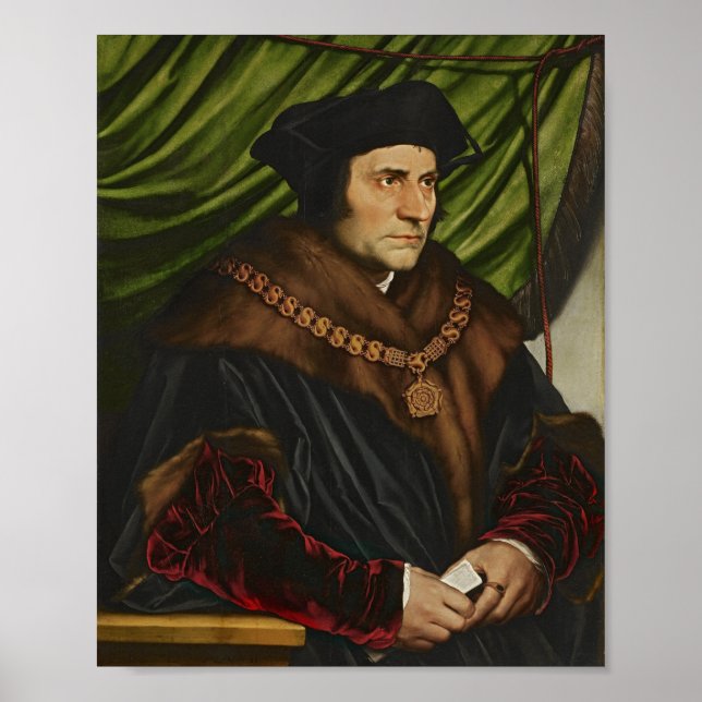 Herr Thomas More Painting Poster (Framsidan)