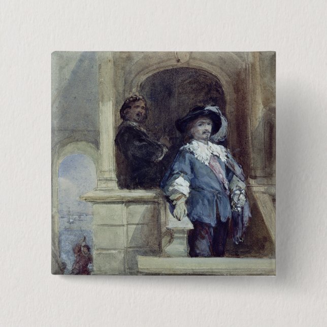 Herr Thomas Wentworth och John Knapp (Framsida)