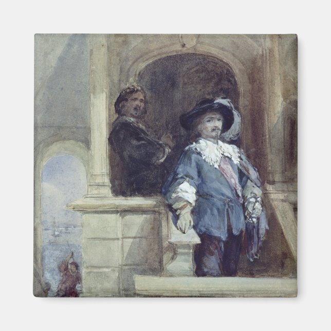 Herr Thomas Wentworth och John Magnet (Framsidan)