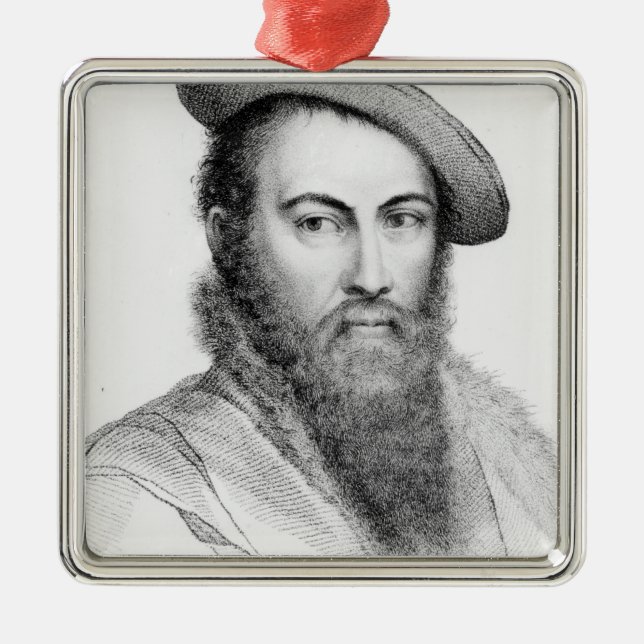 Herr Thomas Wyatt Julgransprydnad Metall (Framsidan)