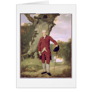 Herr Thrale, c.1770-80 (olja på kanfas) Hälsningskort