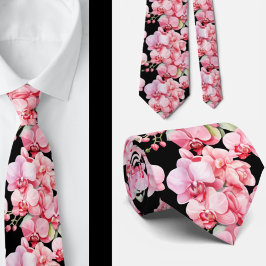Herr Tie | Bröllop & Evenemang Blommig Necktie Slips