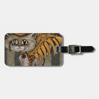 Herr Tipps Steampunk kattfe Bagagebricka