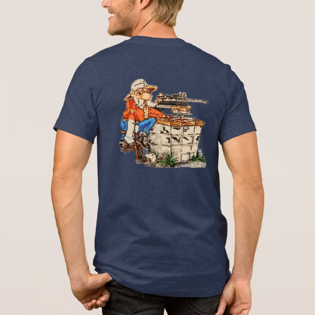Herr Tri-Blend T Shirt (Baksida)
