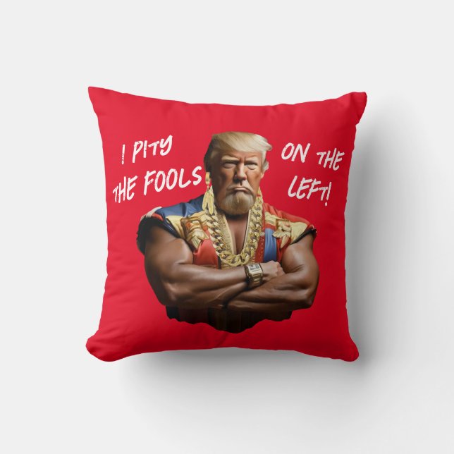 Herr Trump - jag beklagar de dumskallar på vänster Kudde (Framsida)