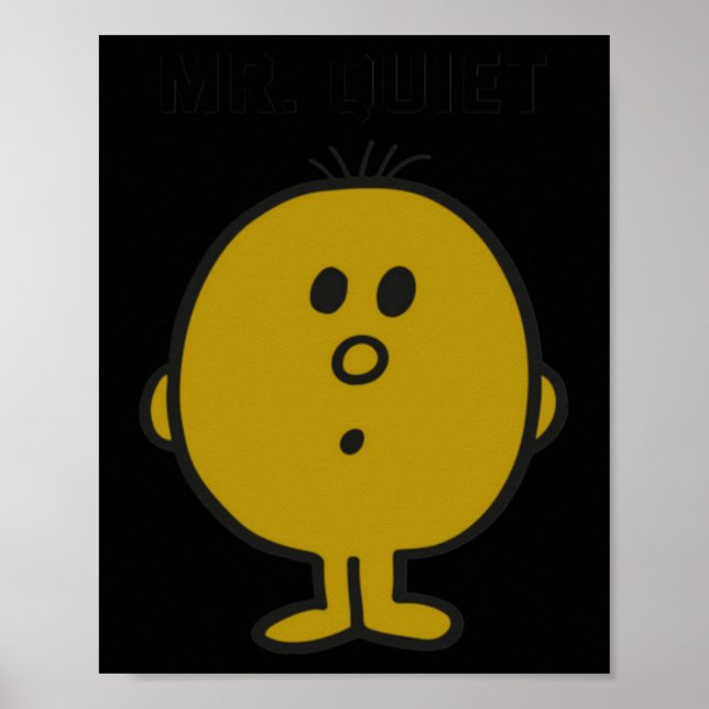 Herr Tyst Poster (Framsidan)