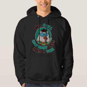 Herr uggla, hur många Slickar tar det för sig att Hoodie