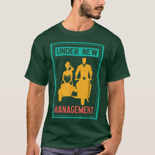 Herr Under Nya Ledning Sällhetsfest Bröllop M T Shirt