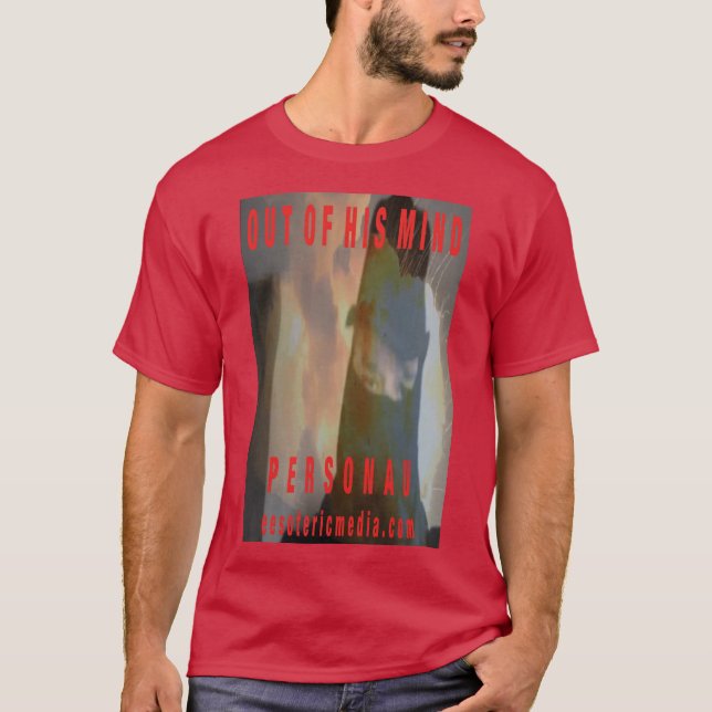 Herr "Ur hans sinn" färgad t-shirt (Framsida)