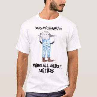 Herr vet det motoriska huvudet, att allt bilar t-shirt