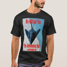 Herr "Vi Får Tag På Dig" svart t-shirt