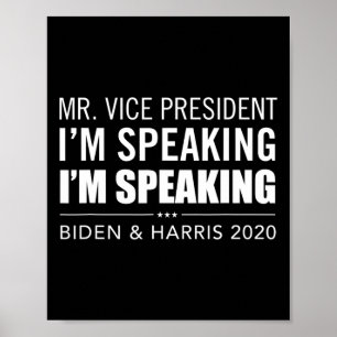 Herr vicepresident jag talar jag talar anti- poster