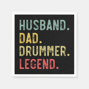 Herr Vintage Present T-Shirt Make Husbands Pappa T Pappersservett