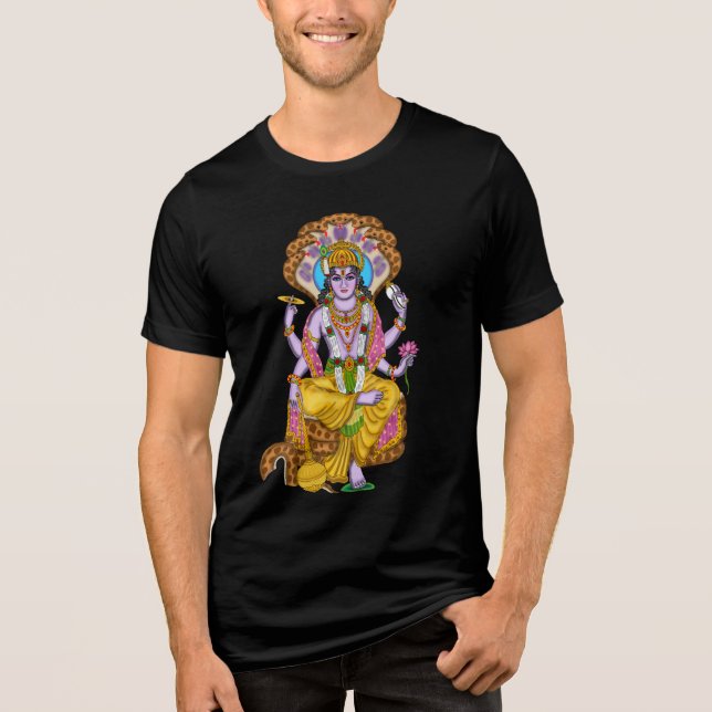 Herr Vishnu T-Shirt (Framsida)