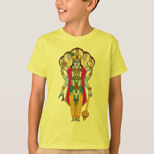 Herr Vishnu T-Shirt (Framsida)