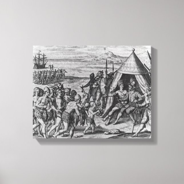 Herr Walter Raleigh Canvastryck (Framsida)