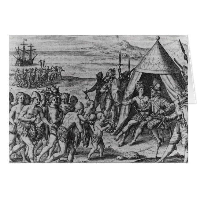 Herr Walter Raleigh Hälsningskort (Framsidan Horizontal)