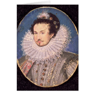 Herr Walter Raleigh Hälsningskort