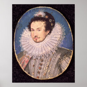 Herr Walter Raleigh Poster