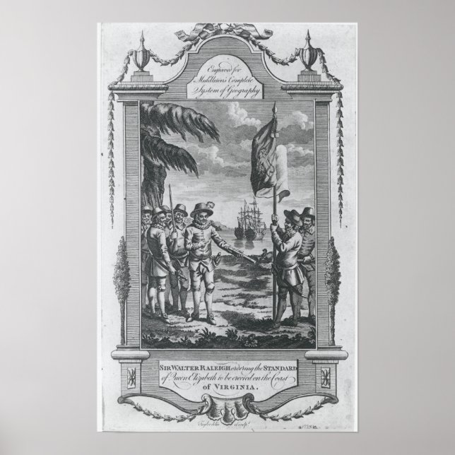 Herr Walter Raleigh Poster (Framsidan)