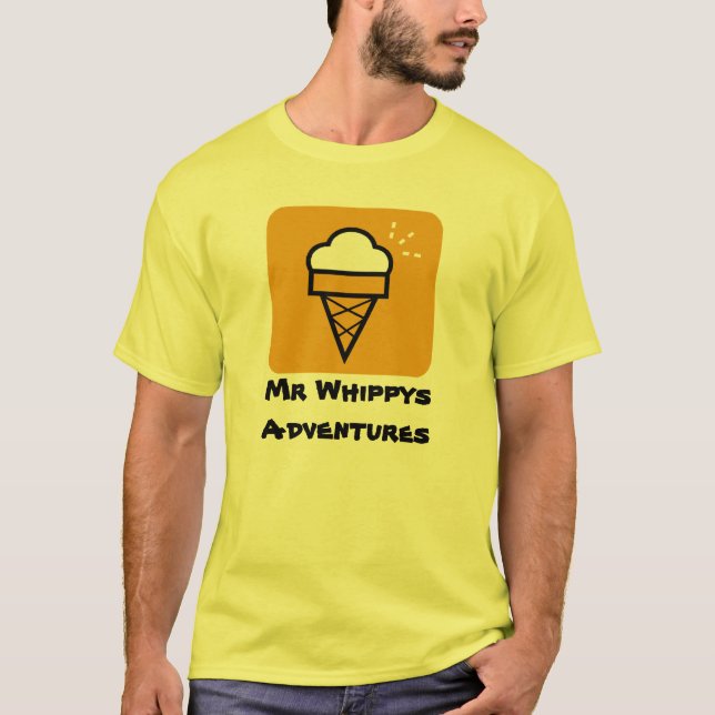 Herr Whippys äventyr Tee Shirt (Framsida)