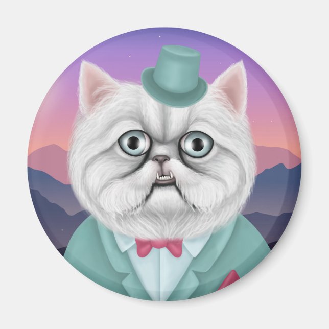 Herr Whiskers Magnet (Framsidan)