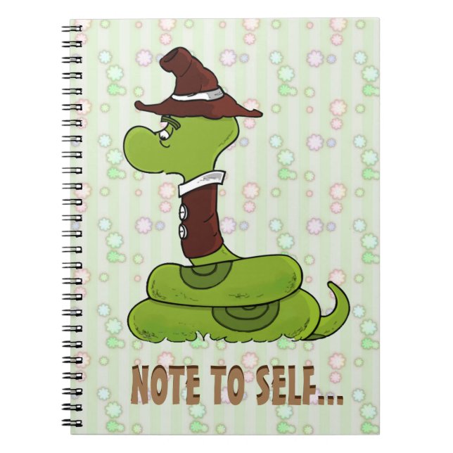 Herr Wiggly Notebook Anteckningsbok (Framsidan)