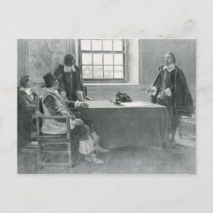 Herr William Berkeley Surrendering Vykort