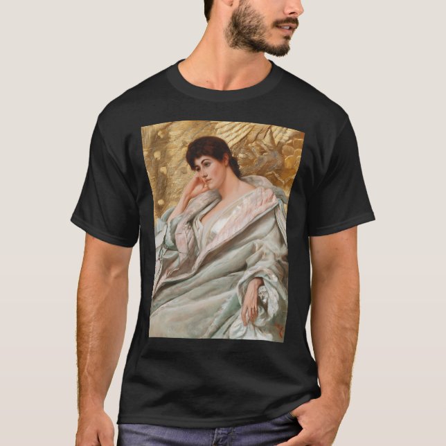 Herr William Blake Richmond Porträtt av Mrs. T Shirt (Framsida)