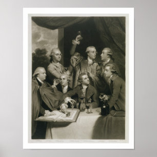 Herr William Hamilton (1730-1803) med andra Connoi Poster
