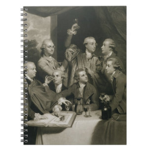 Herr William Hamilton (1730-1803) med annan Connoi Anteckningsbok Med Spiral
