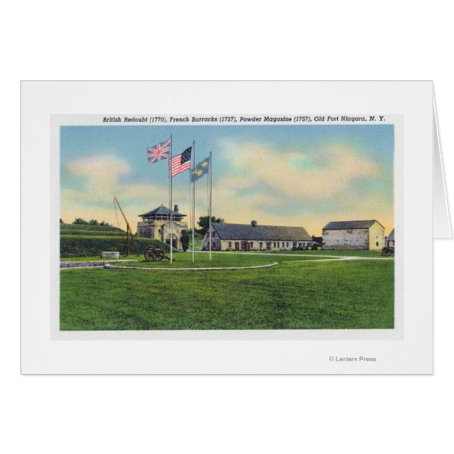 Herr William Johnson Council House Hälsningskort (Framsidan Horizontal)