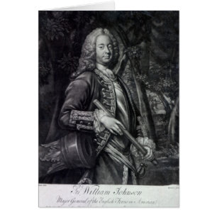 Herr William Johnson Hälsningskort