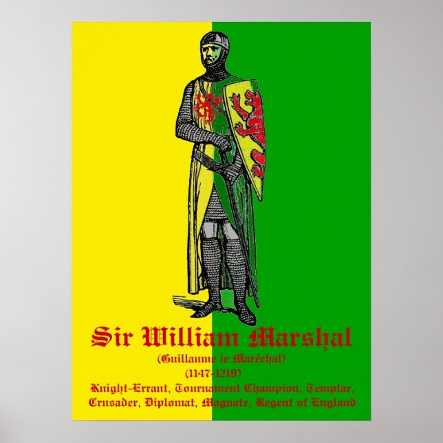 Herr William Marshal Poster (Framsidan)
