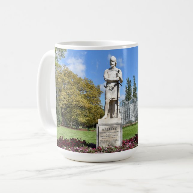 Herr William Wallace Statue Kaffemugg (Framsida vänster)