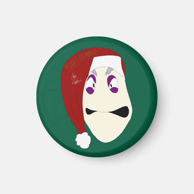 Herr Williams Bah Humbug jul Magnet (Framsidan)