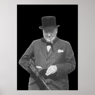 Herr Winston Churchill Poster