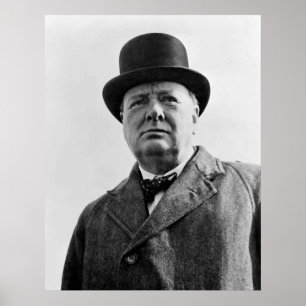 Herr Winston Churchill Poster