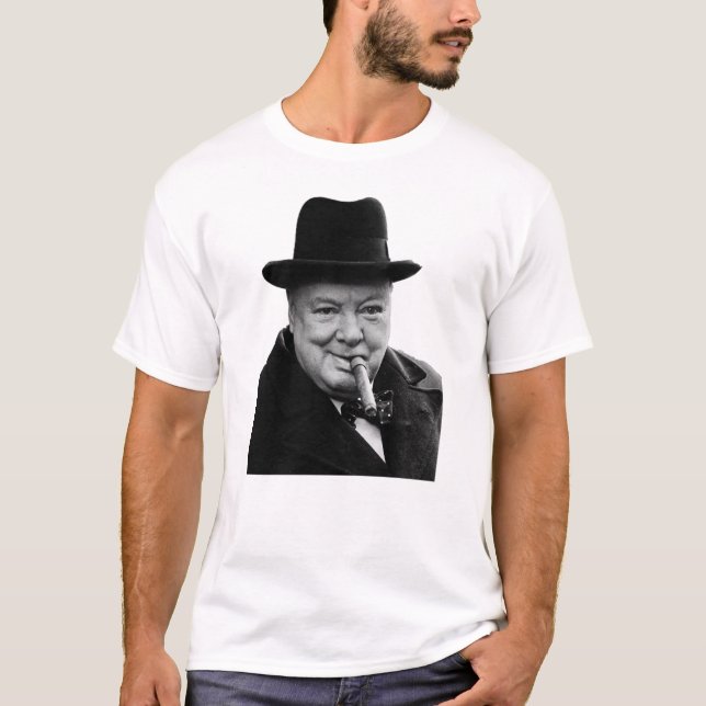 Herr Winston Churchill T Shirt (Framsida)