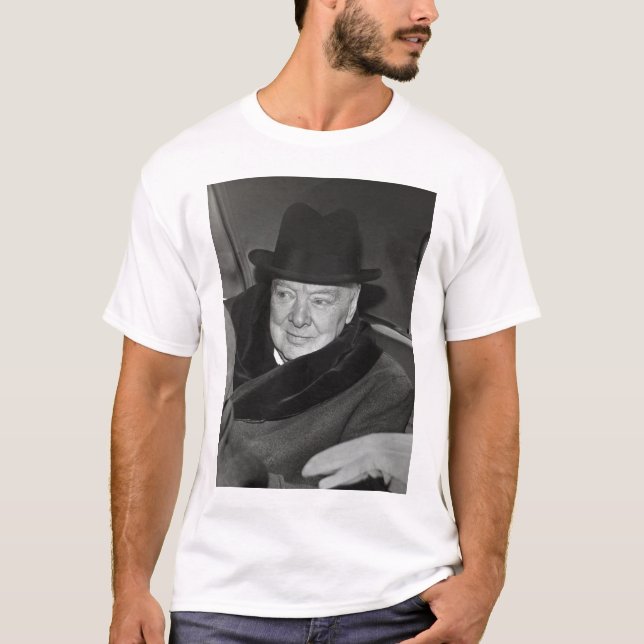 Herr Winston Churchill T-shirt (Framsida)